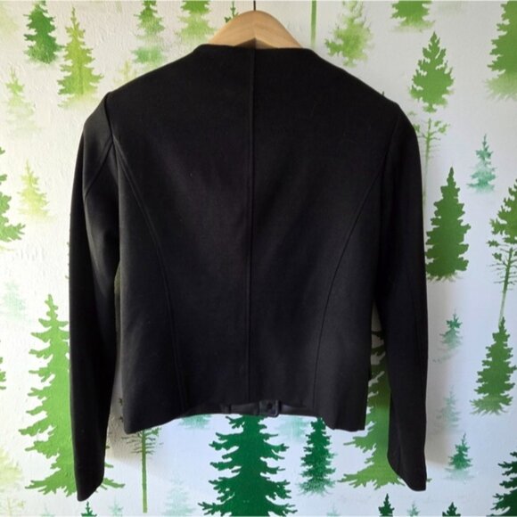 Michael Kors Black Ponte Jacket with Gold Accents - Picture 2 of 7